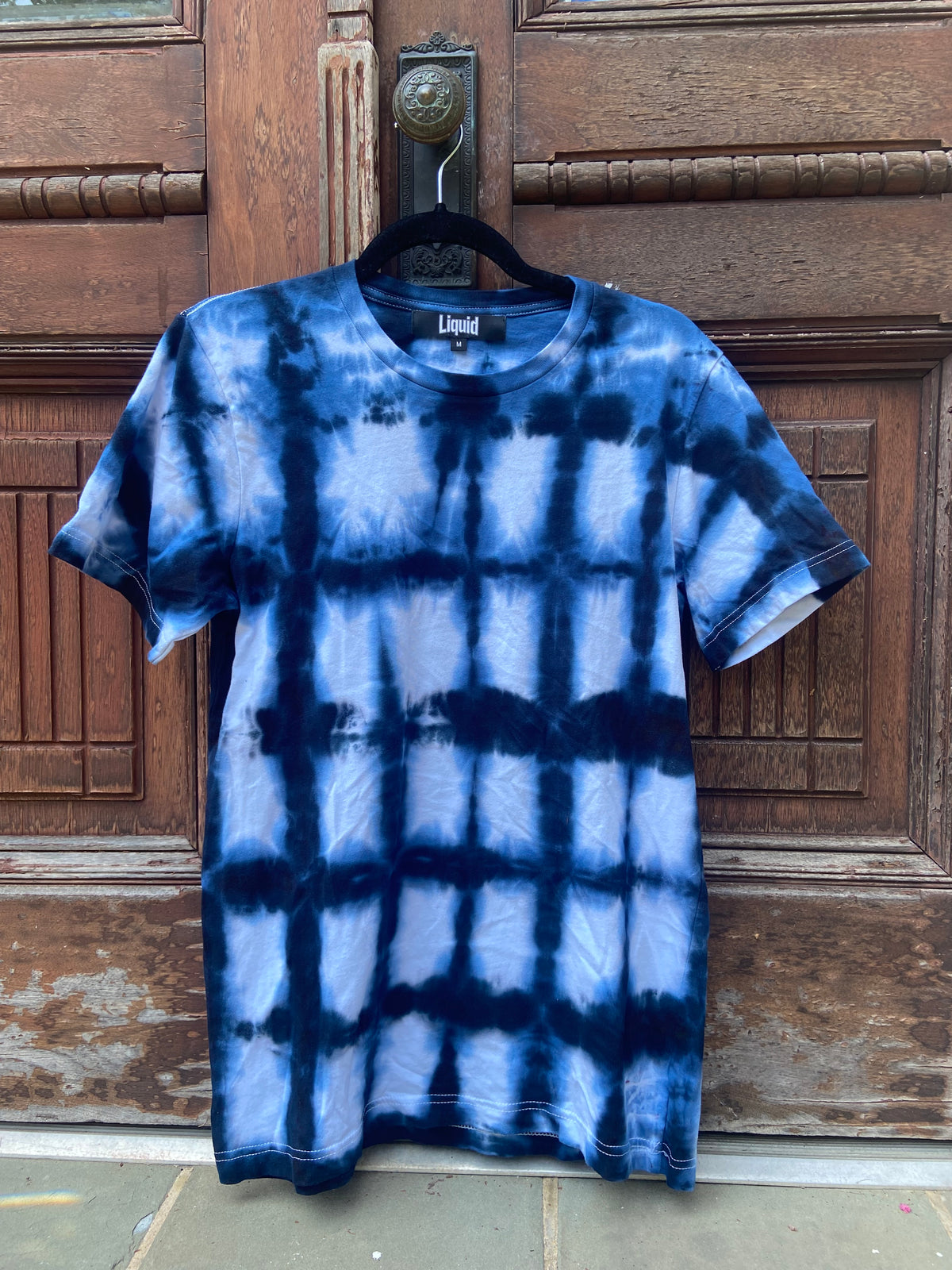 "Mirrors" tie-dye shirt