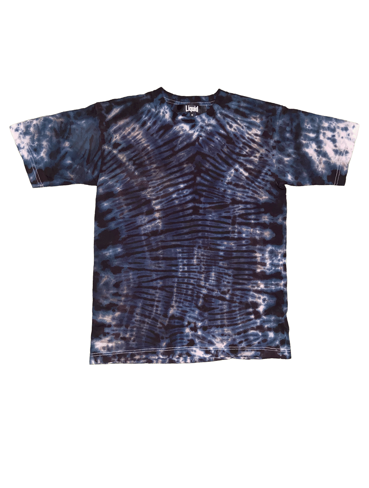 "Stripes" tie-dye shirt