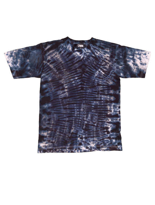 "Stripes" tie-dye shirt